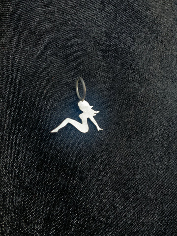 (PRE SALE) LIL MISS CENTERFOLD STERLING SILVER CHARM